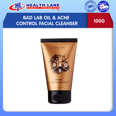 BAD LAB MINYAK & JERAWAT CONTROL FACIAL PENCUCI (100G)